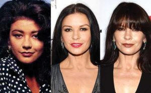 catherine zeta jones plastic surgery before and after photos