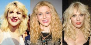 courtney love plastic surgery before and after photos
