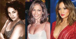 jennifer lopez plastic surgery before and after photos